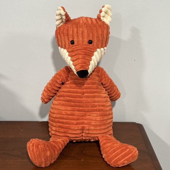 Jellycat Cordy Roy Orange Fox Plush London Corduroy Stuffed Animal Toy - Picture 1 of 9